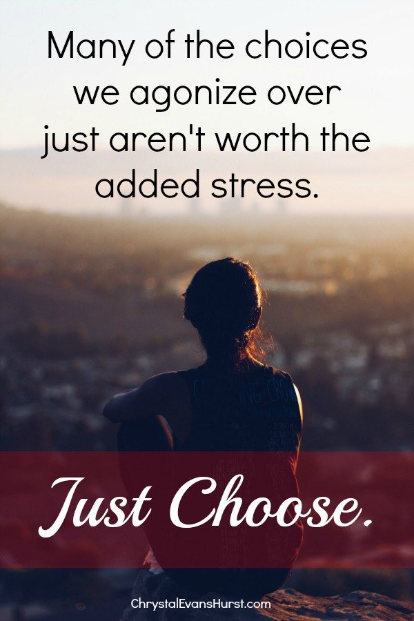 just choose