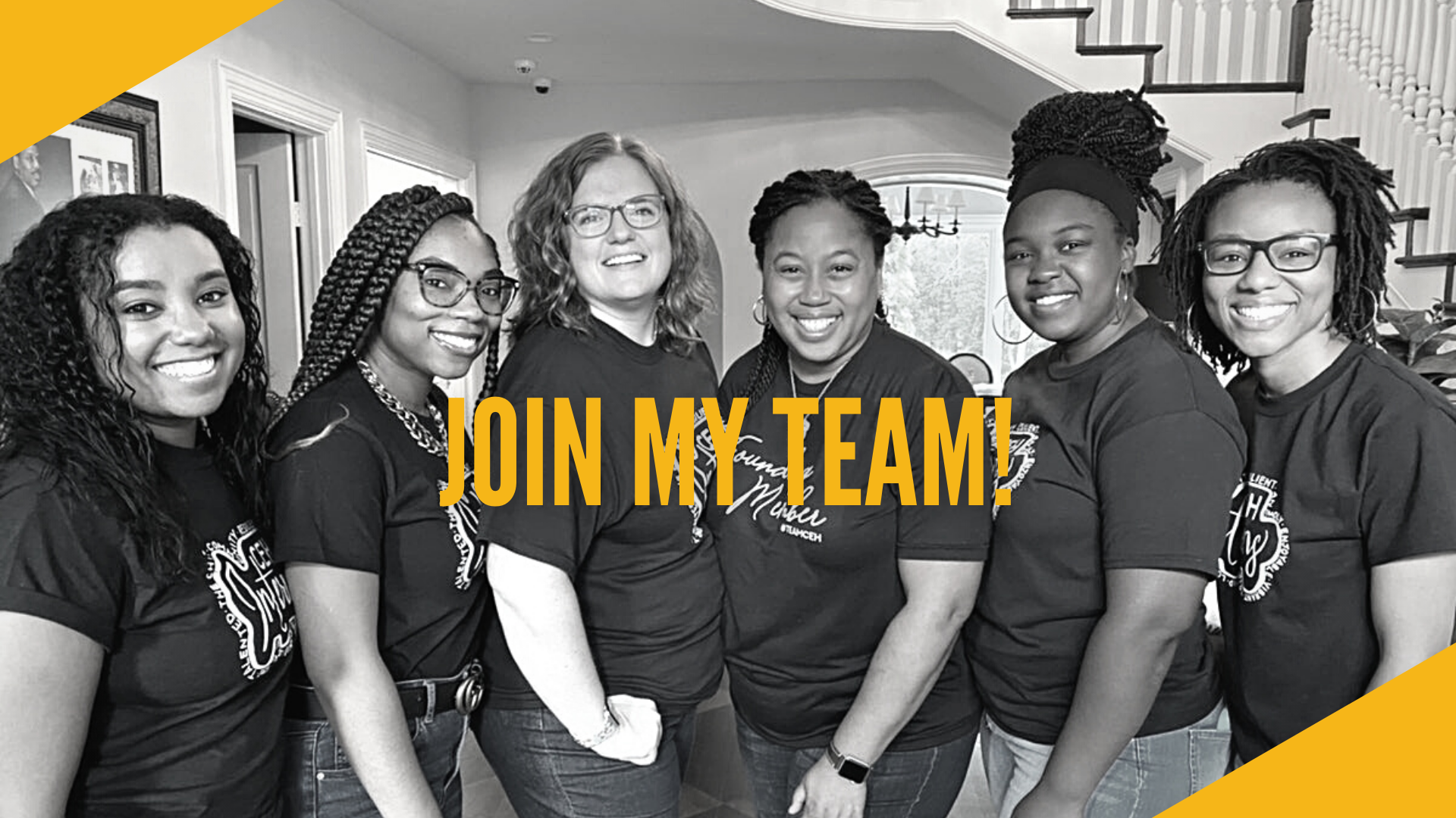 Chrystal and her ministry interns