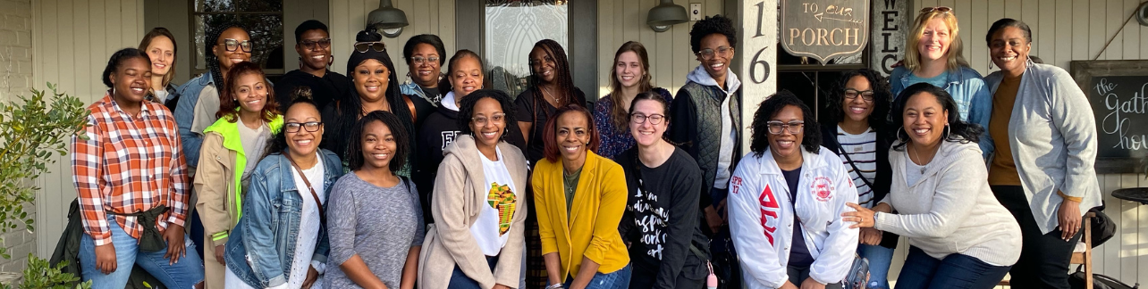 Chrystal and her ministry interns